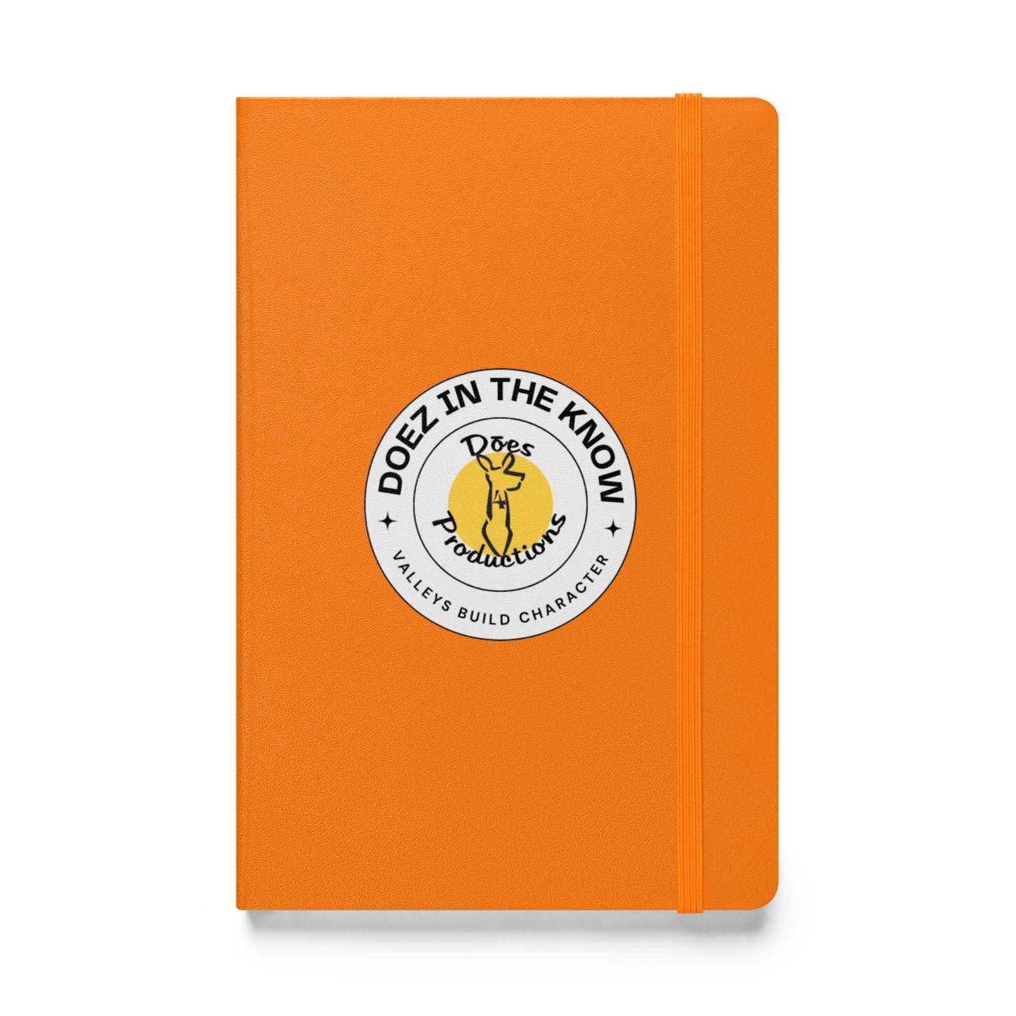 Doez In the Know Hardcover bound notebook